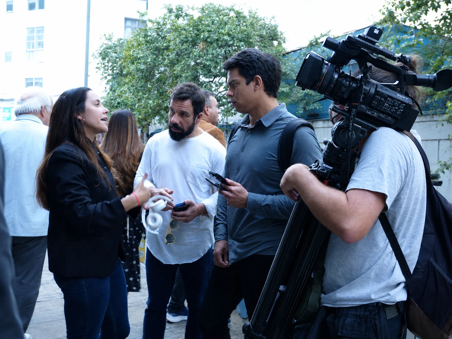Entrevista com a imprensa